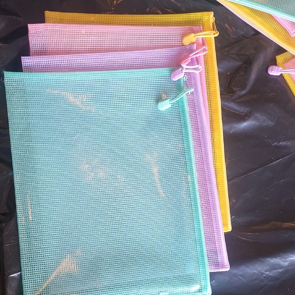 Pouch Set 4 - Zip Bags Set